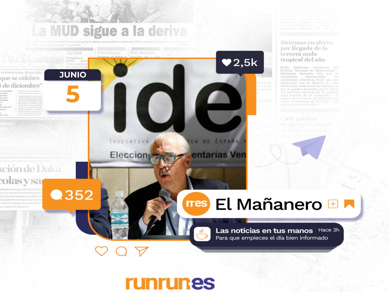 El Mañanero del 5 de junio