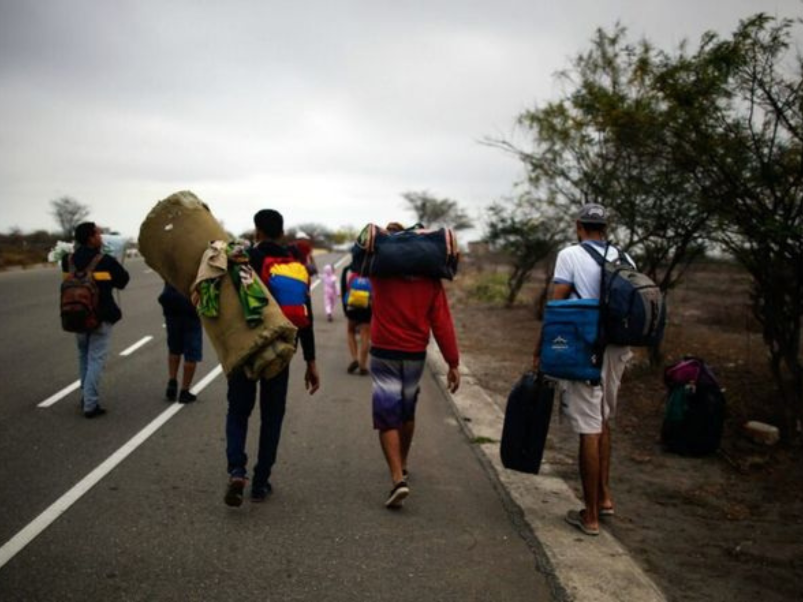 Migrantes venezolanos