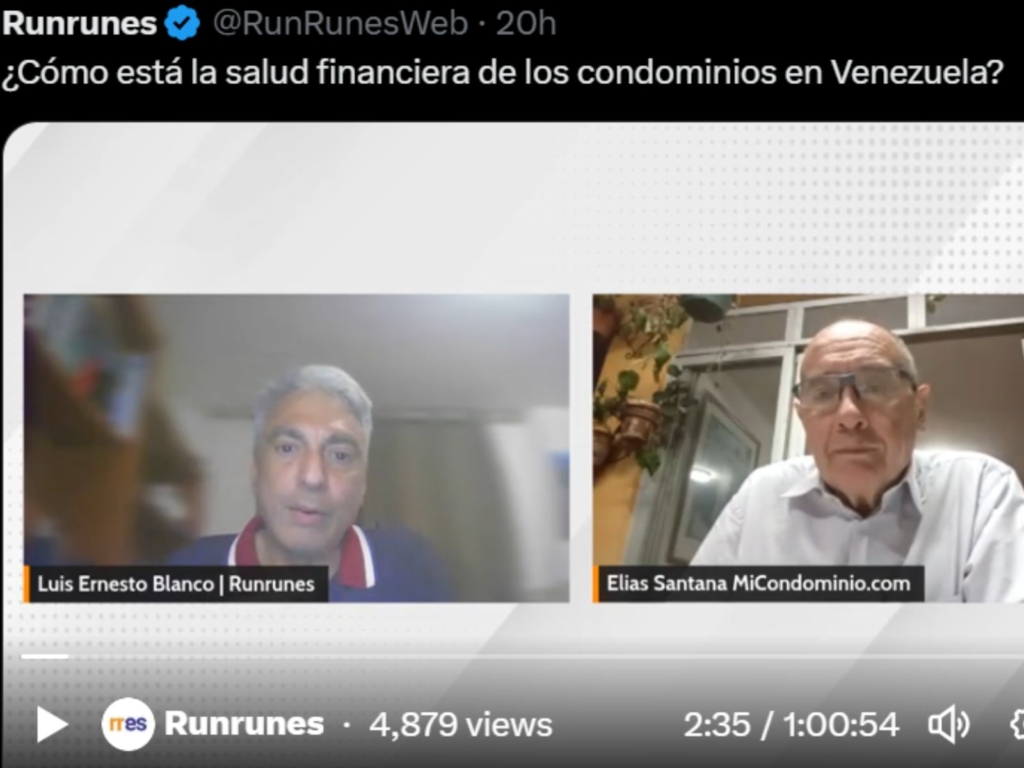 Morosidad de los condominios en Venezuela