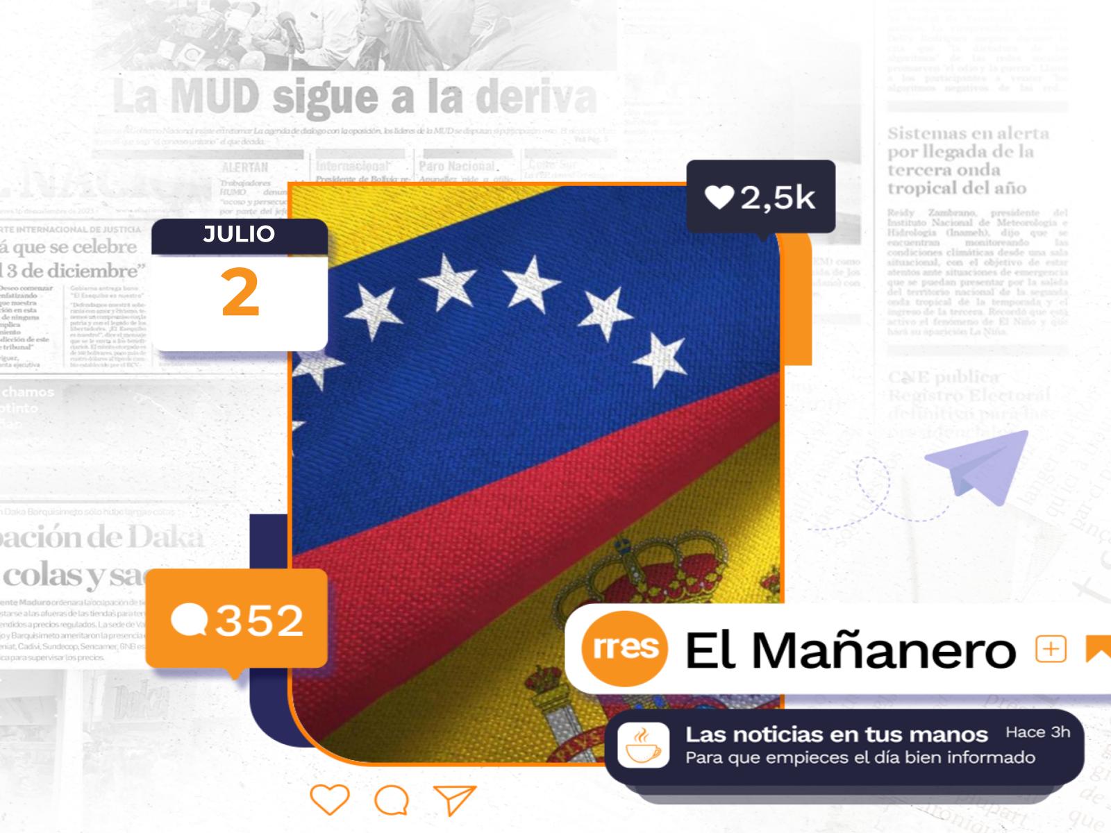 Mañanero del 2 de julio