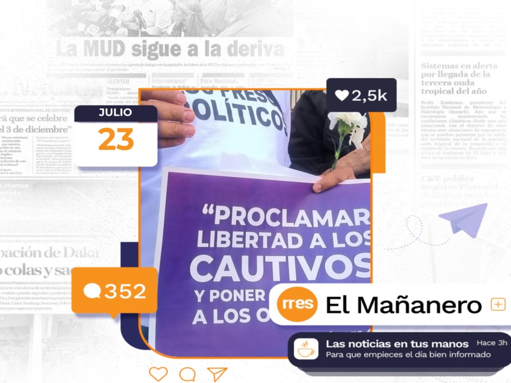 El Mañanero del 23 de julio