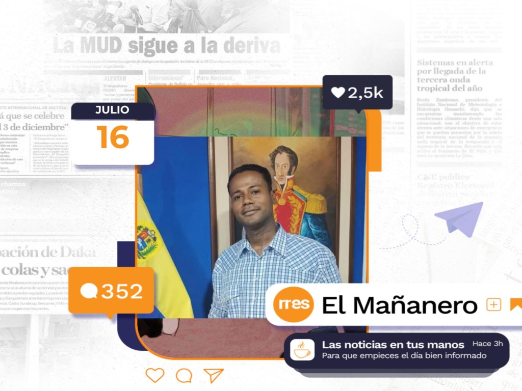 El Mañanero del 16 de julio: Represión prelectoral cobró nueva víctima