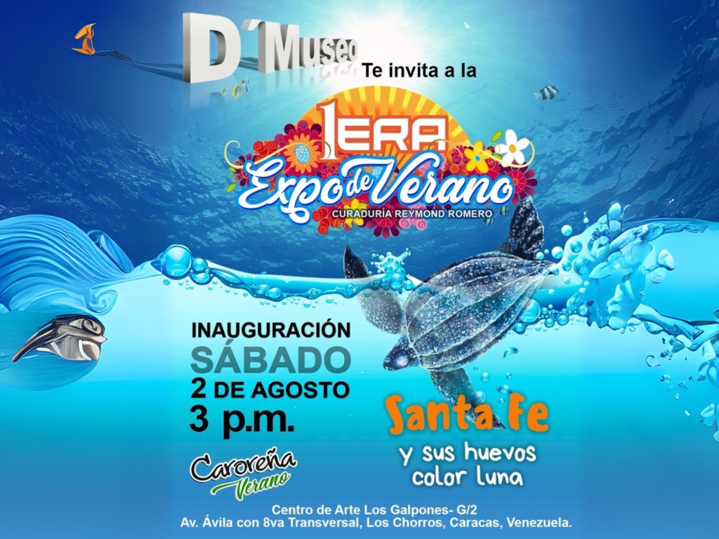 “Santa Fe y sus huevos color luna” llega a 1ra Exposición de Verano en Galería D’Museo
