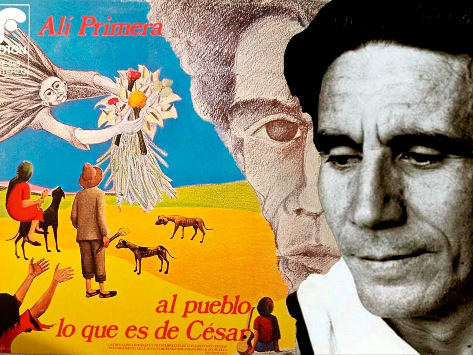 César Rengifo en una canción de Alí Primera, por Isaac López, en X @YsaacLpez