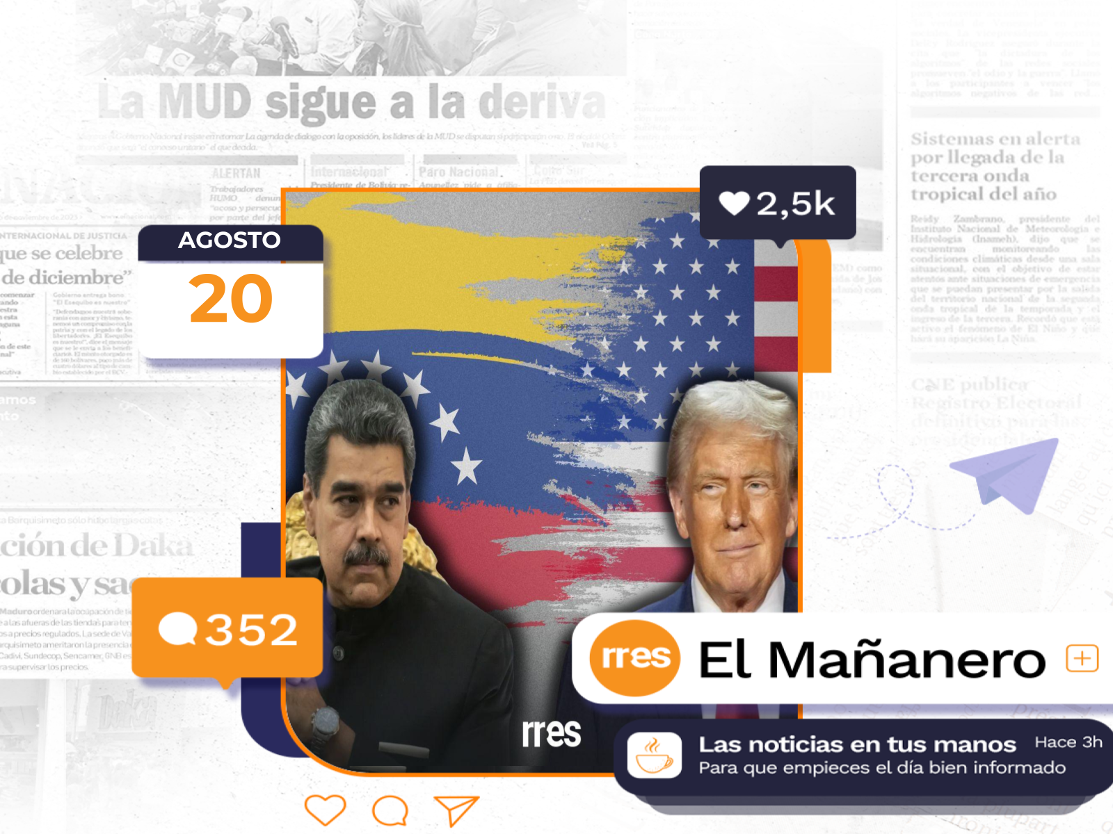El Mañanero del 20 de agosto