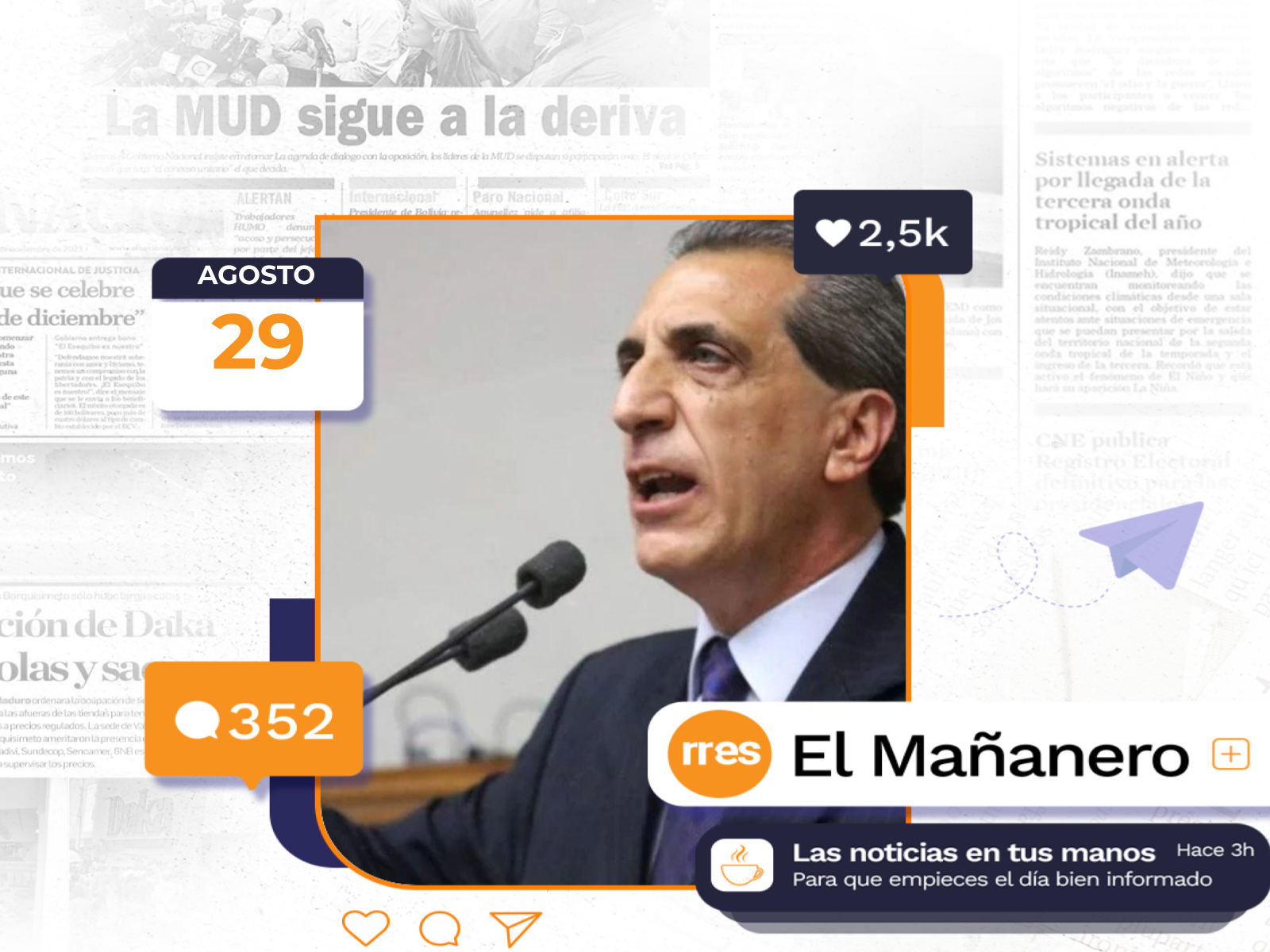 Mañanero 29 de agosto