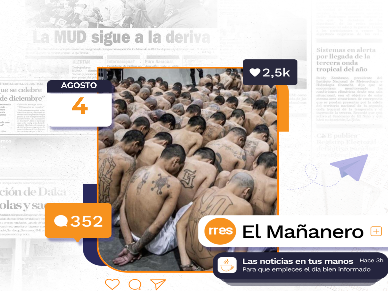 Mañanero del 4 de agosto