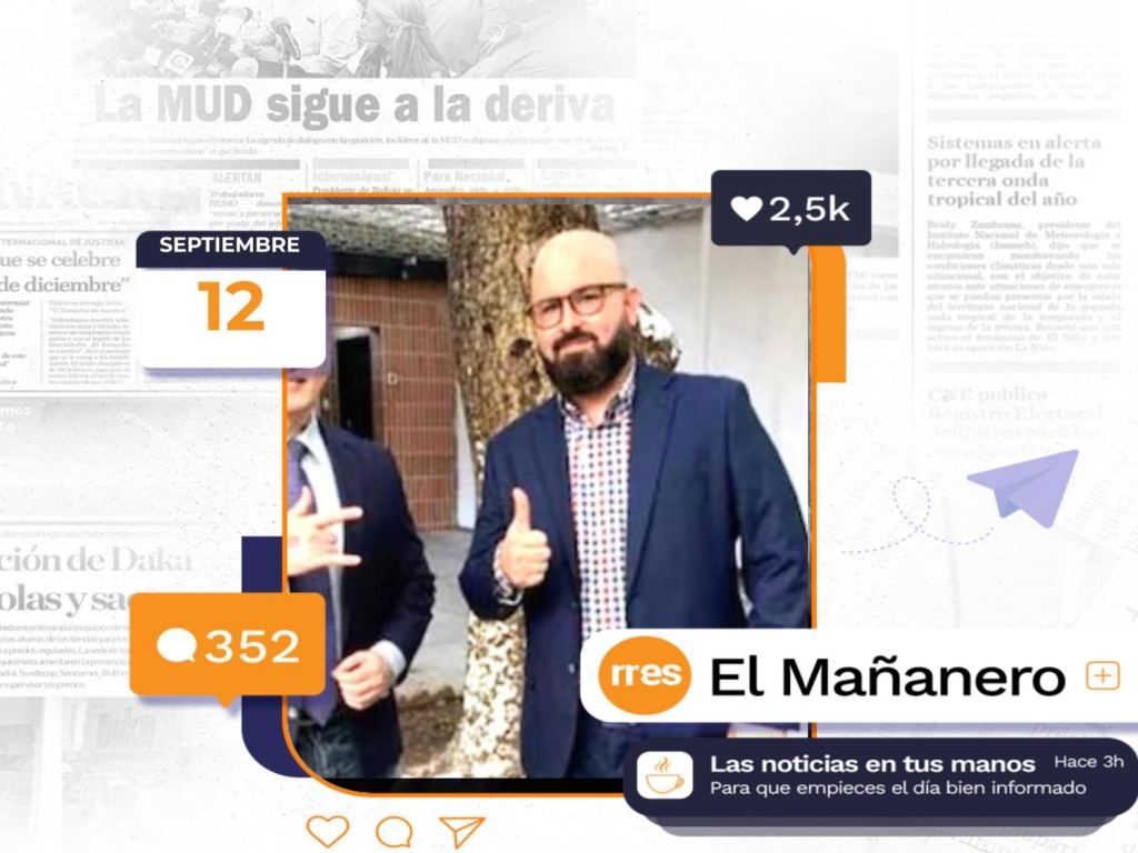 El Mañanero del 12 de septiembre: El fiscal represor señalado de extorsionar gente