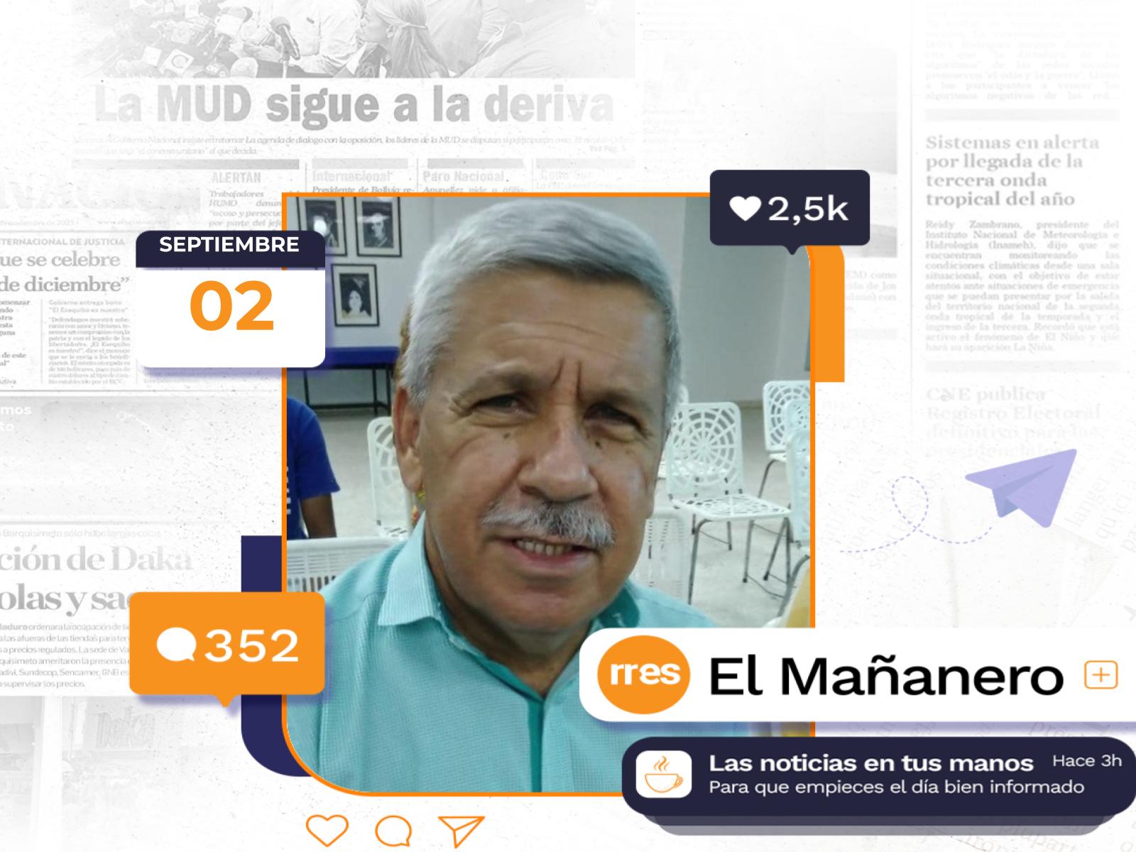 El Mañanero del 2 de septiembre