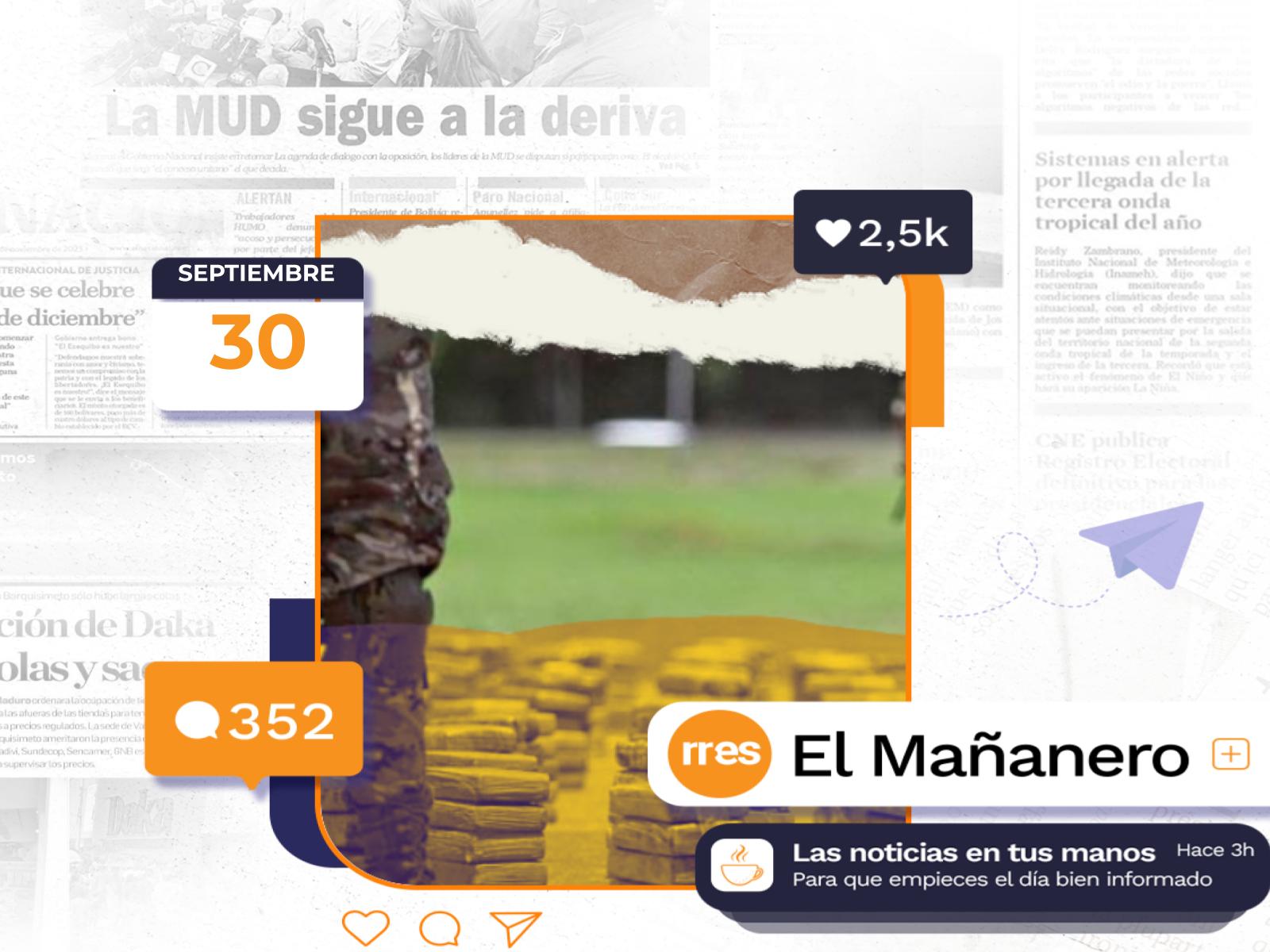 El Mañanero del 30 de septiembre