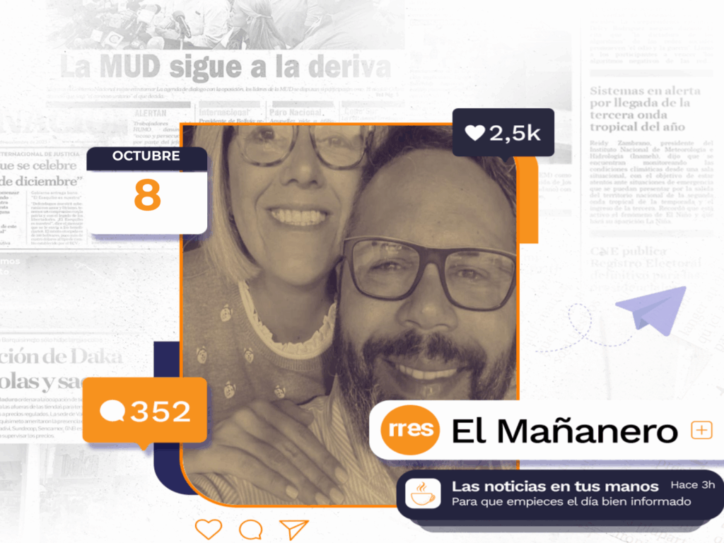 El Mañanero del 8 de octubre: Rafael Tudares Bracho, nueve meses detenido y aislado