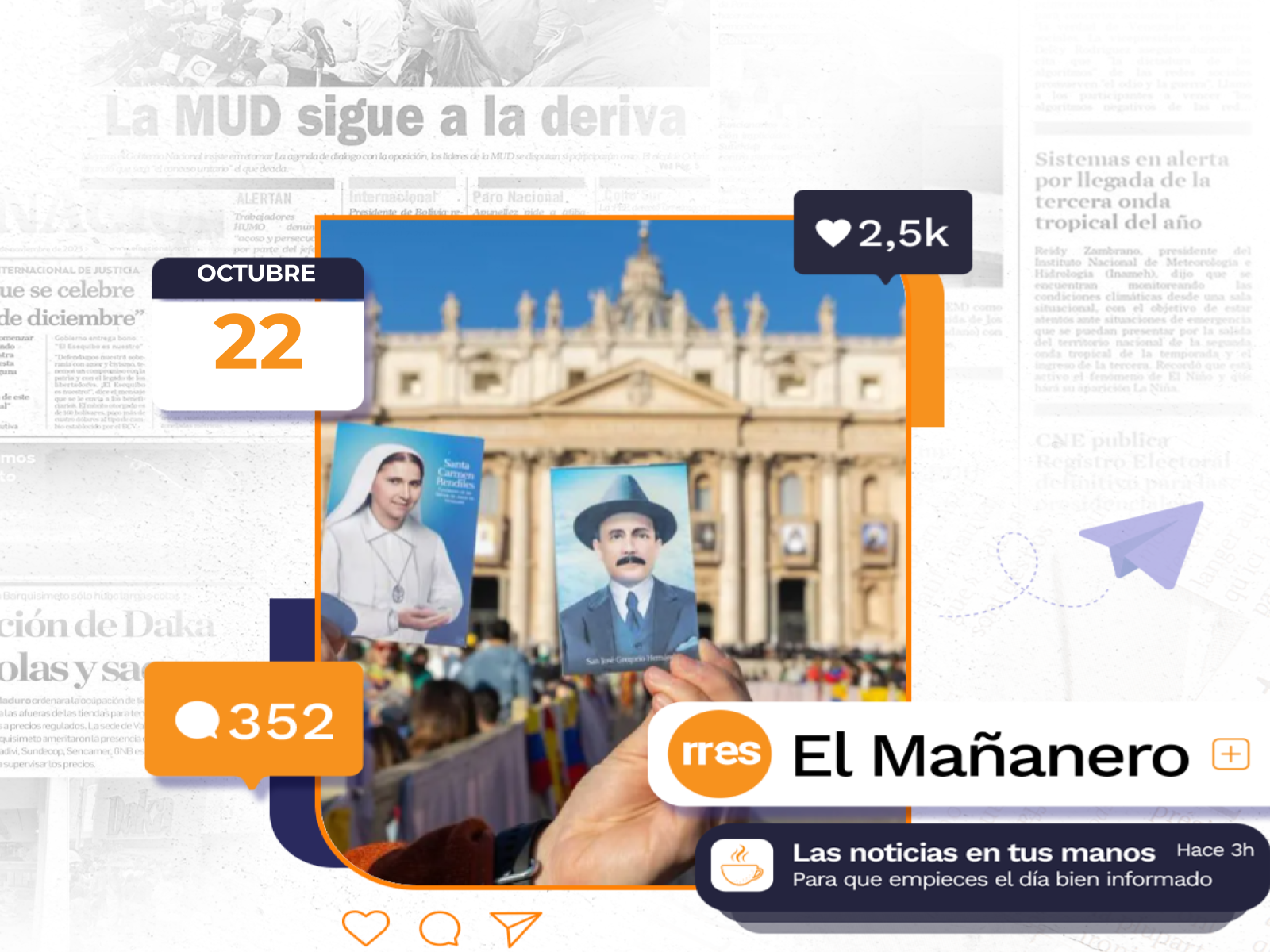 mañanero 22 de octubre