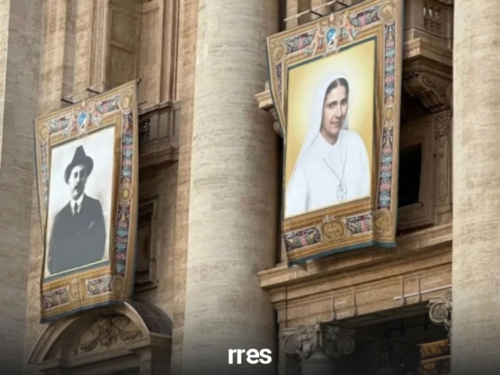 en la canonización