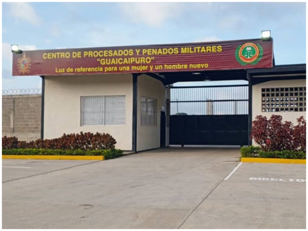 Imagen referencial del Cenapromil-Guaicaipuro en Charallave, centro de procesados y penados militares