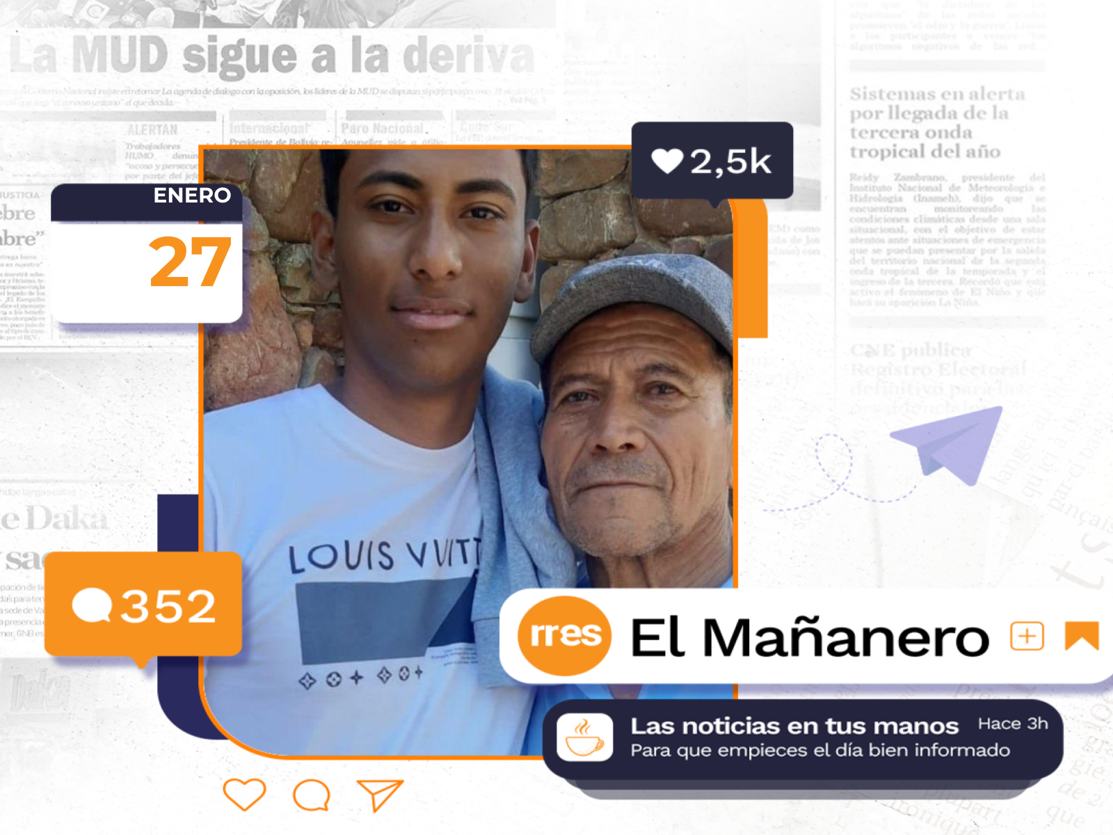 El Mañanero del 27 de enero