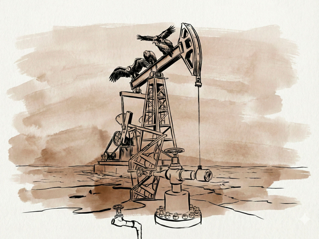 Los zamuros del petróleo rondan a una PDVSA moribunda, por Santiago de Oviedo
