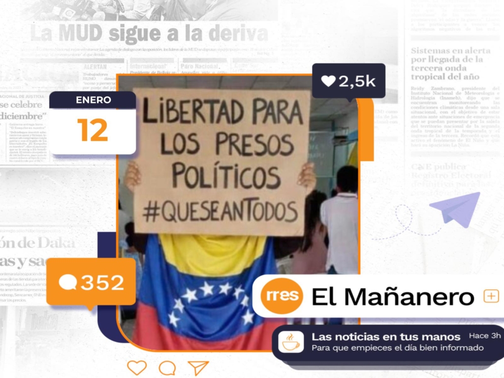 Mañanero del 12 de enero
