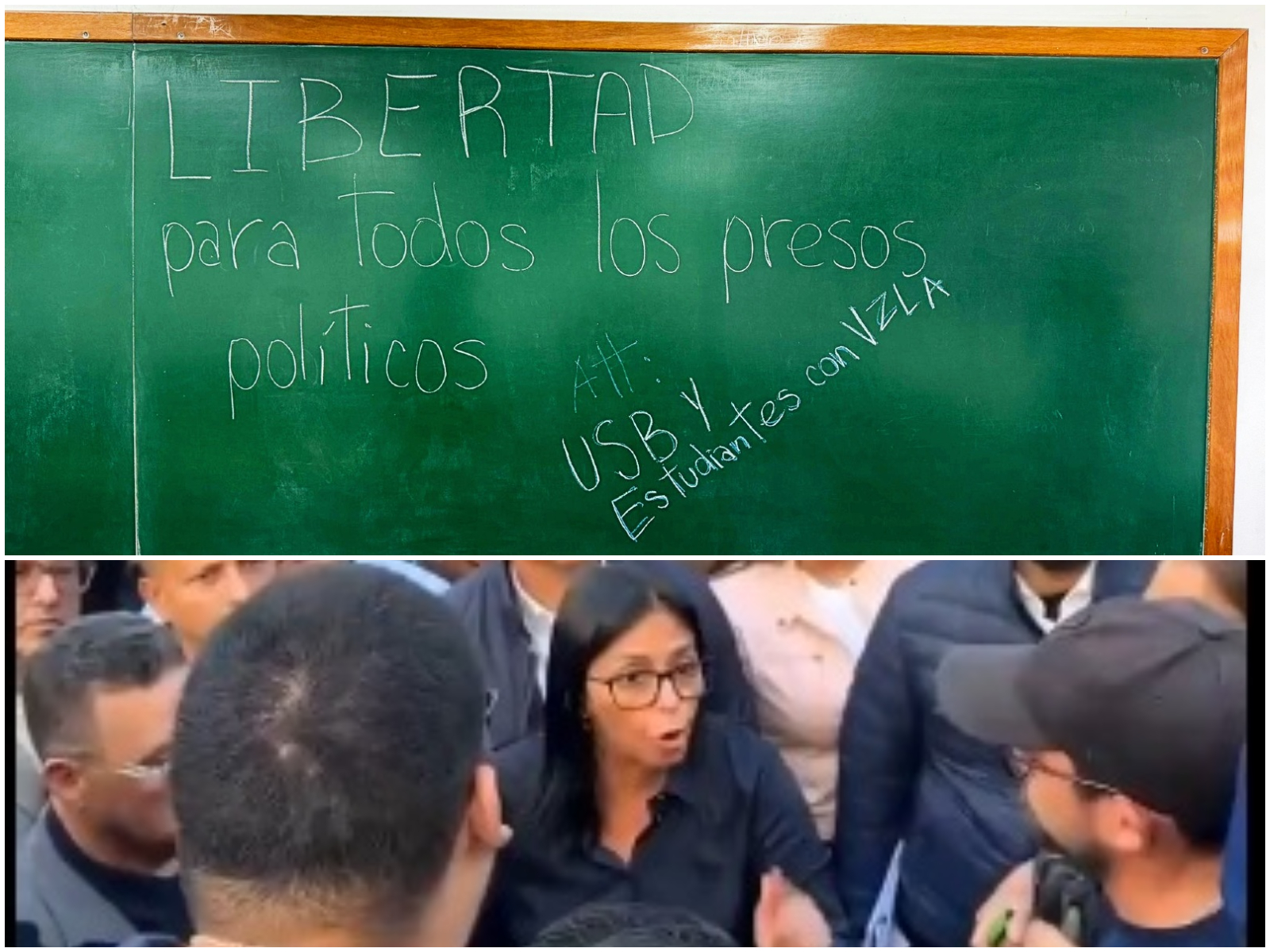 Estudiantes no abandonan la causa de los presos políticos