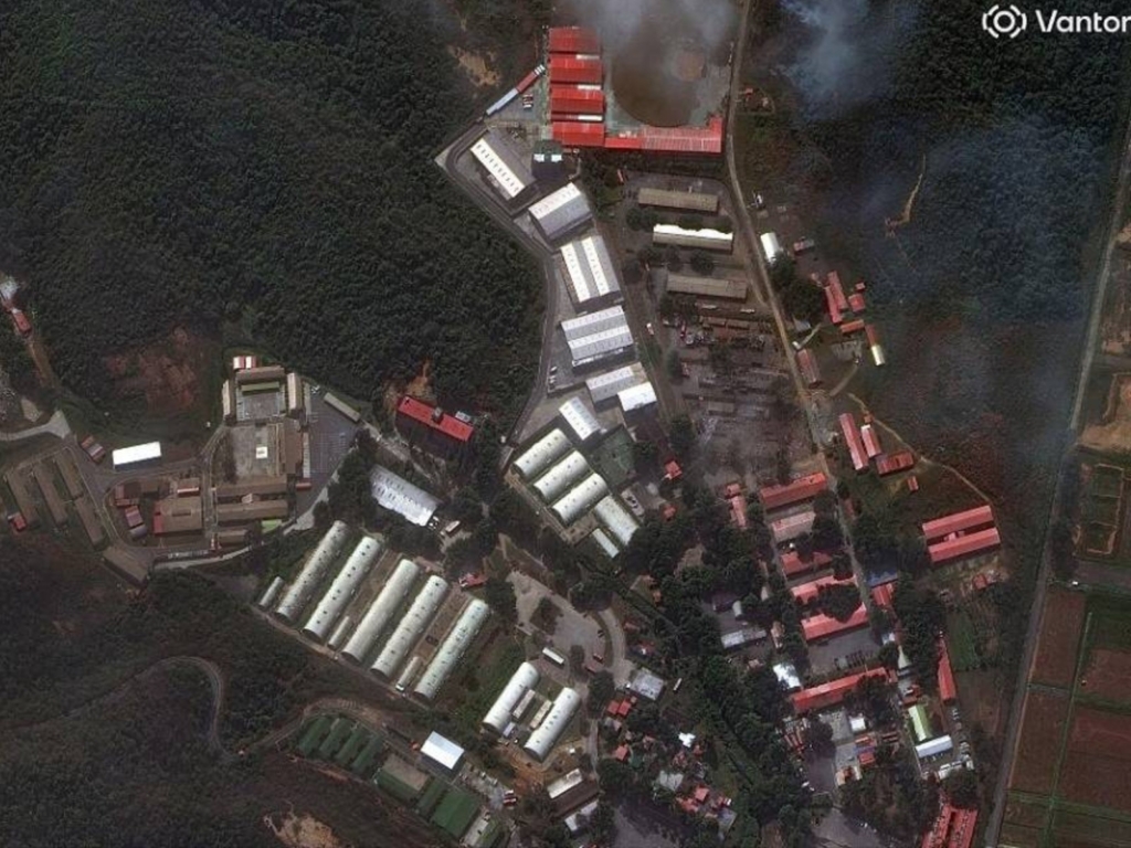 Sitios bombardeados por EEUU