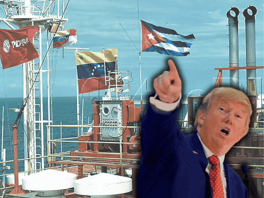 Trump amenaza con no enviar más petróleo venezolano ni dinero a Cuba