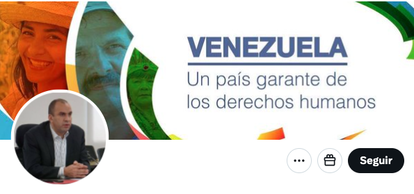 Captura de pantalla del perfil en X de Larry Devoe