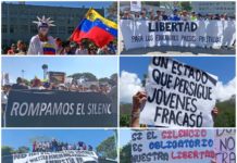 Imágenes de la protesta por el Día de la Juventud en Caracas, 12 de febrero de 2026