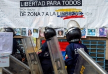 Imágenes de las afueras de Zona 7, donde presos políticos y familiares mantienen huelga de hambre / Foto: Alberto Rodriguez News