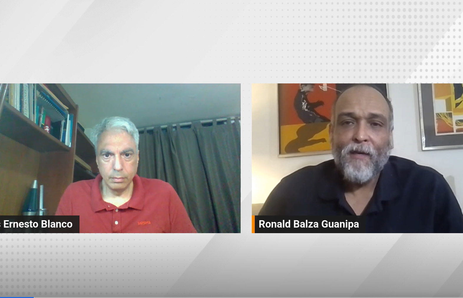 Ronald Balza en Espacio Runrunes
