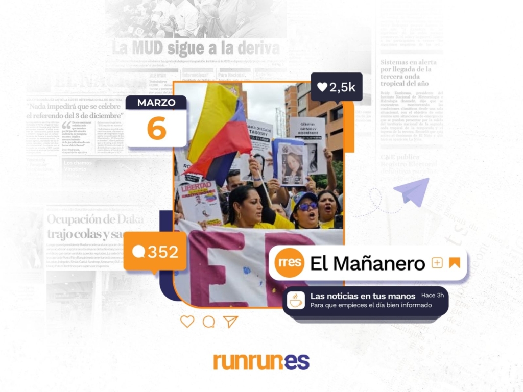 El Mañanero del 9 de marzo