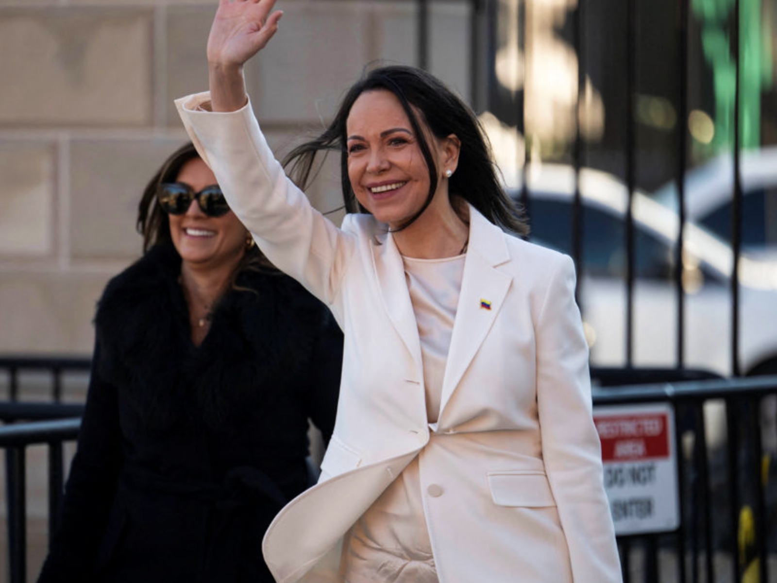 María Corina Machado desde la Casa Blanca
