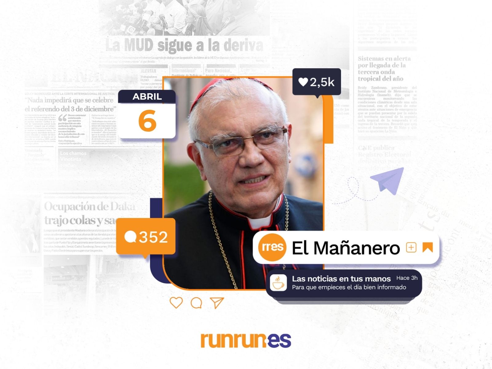 El Mañanero del 6 de abril