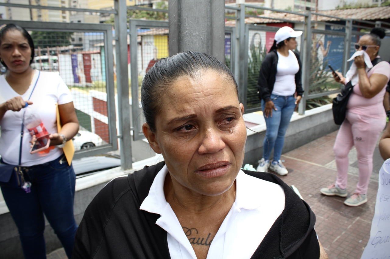 Yusmary Montes, madre de privado de libertad en Yare III