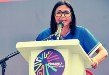 Delcy Rodríguez aumento