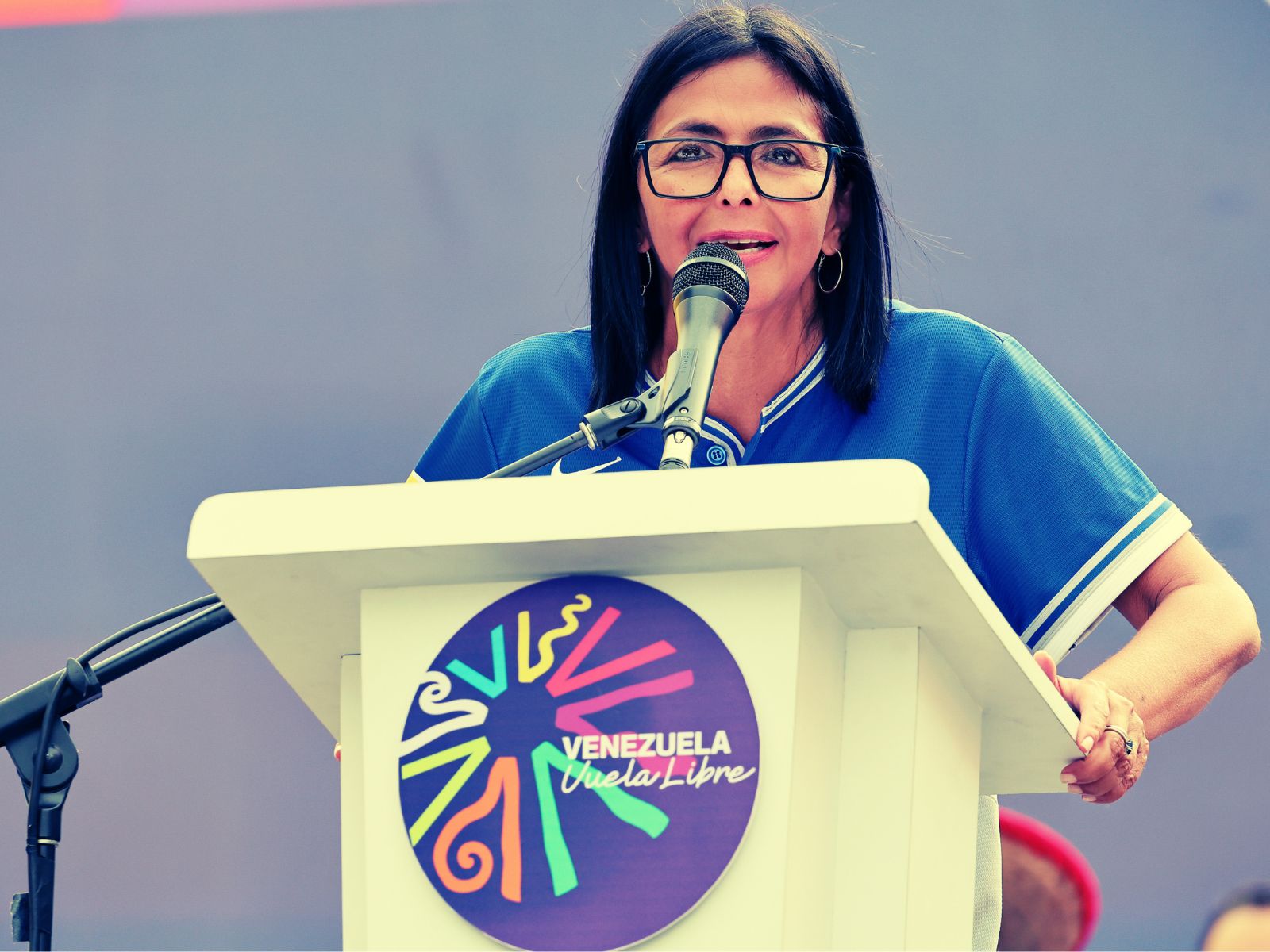 Delcy Rodríguez aumento