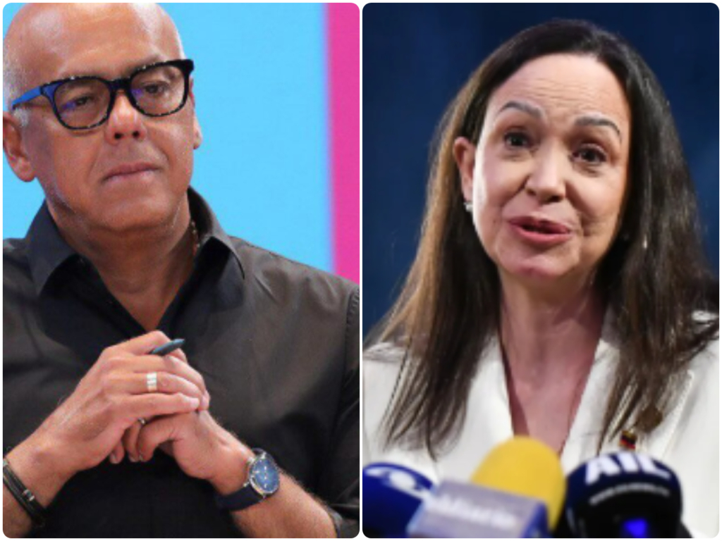 Jorge Rodríguez advierte a María Corina Machado