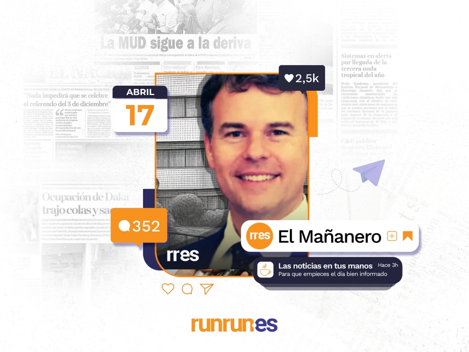 El Mañanero del 17 de abril
