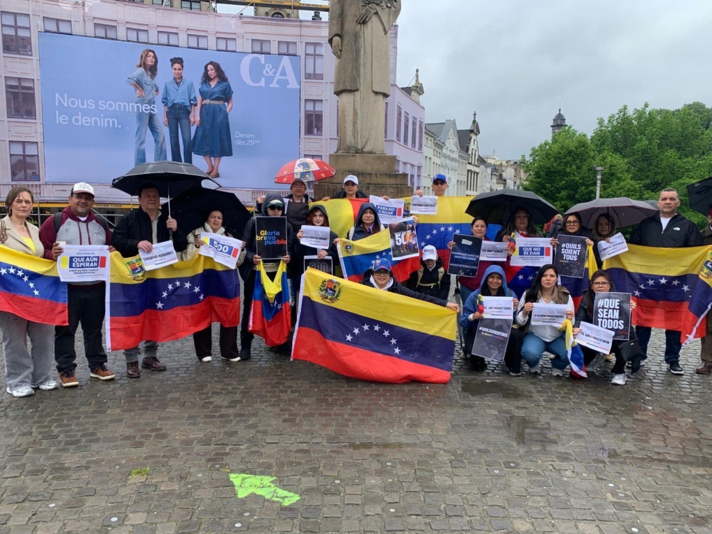 La diáspora venezolana no olvida a los presos políticos en su tierra 
