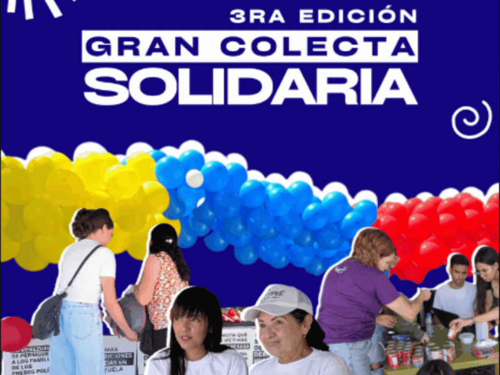 La ONG convocó la tercera gran colecta solidaria para ayudar a las madres y familiares de presos políticos.