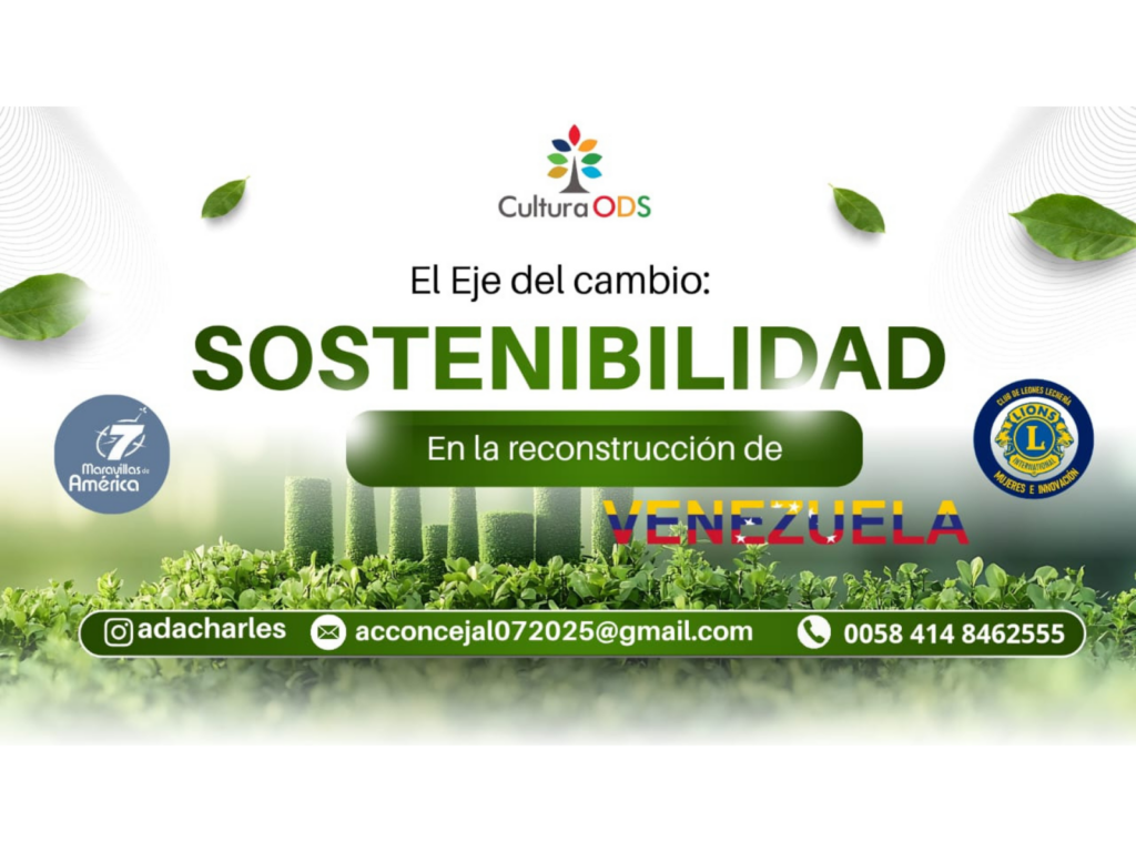 Invitada en el foro ASVE, Ada Charles, resalta la gobernanza participatica para políticas sostenibles.
