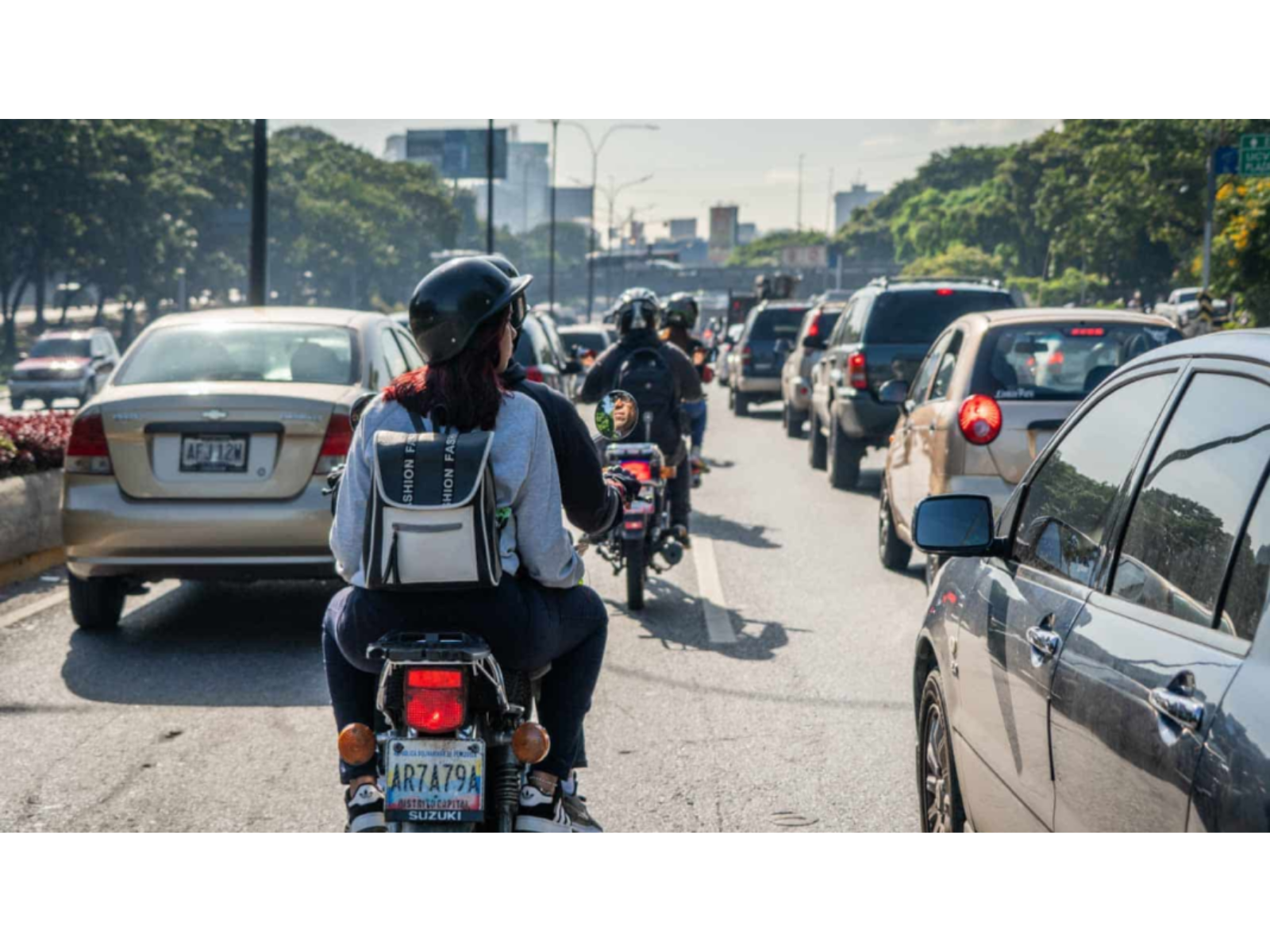 Las motocicletas protagonizaron la mitad de los accidentes viales en abril.