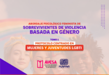 AVESA y PLAFAM presentan el primer protocolo de abordaje psicológico feminista en Venezuela para sobrevivientes de violencia de género.