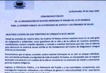 Mujeres yekuanas denuncian abusos sexuales