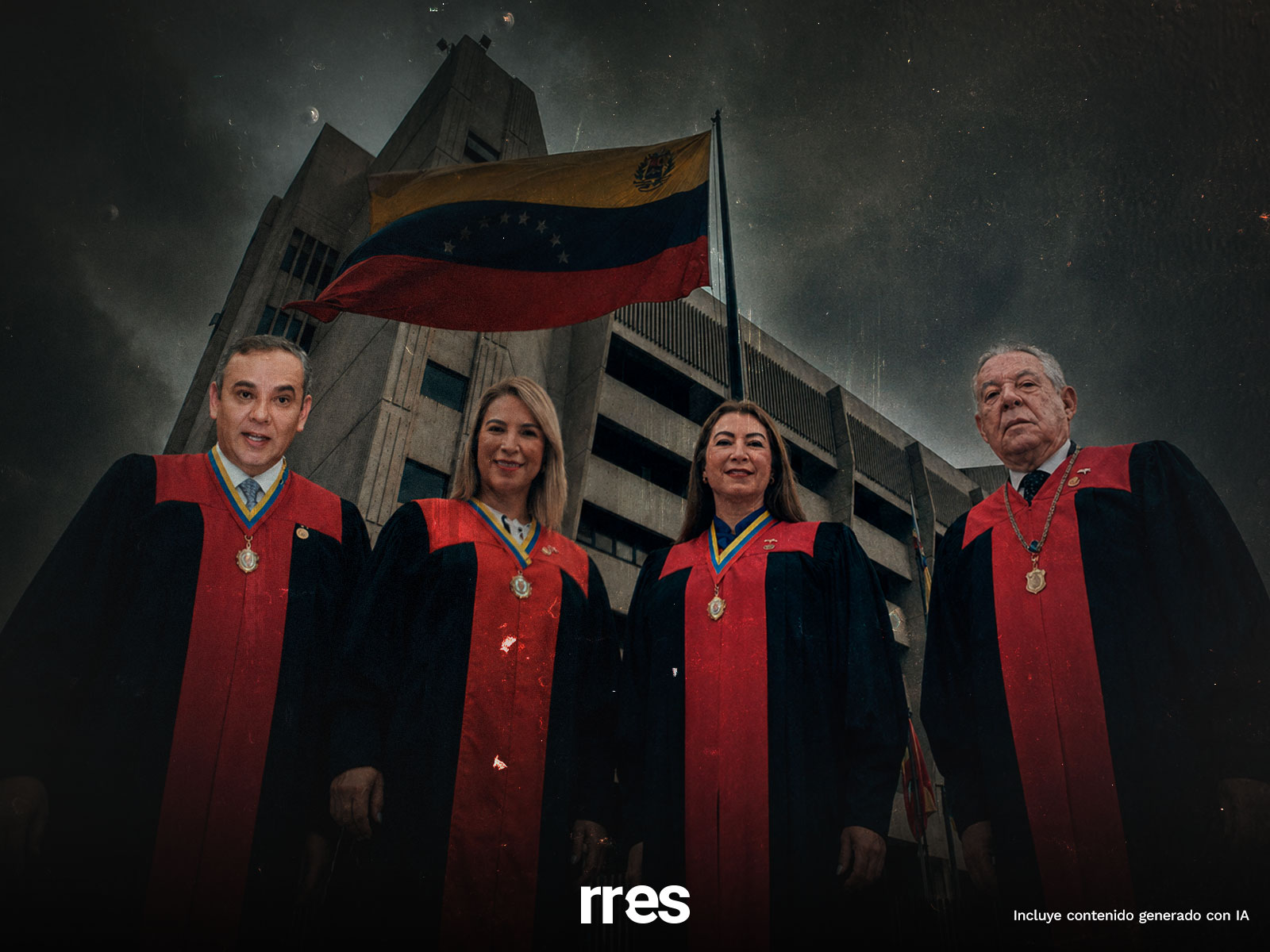 Magistrados que dejan el TSJ