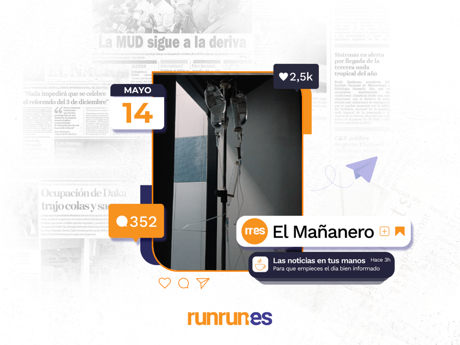 El Mañanero del 14 de mayo