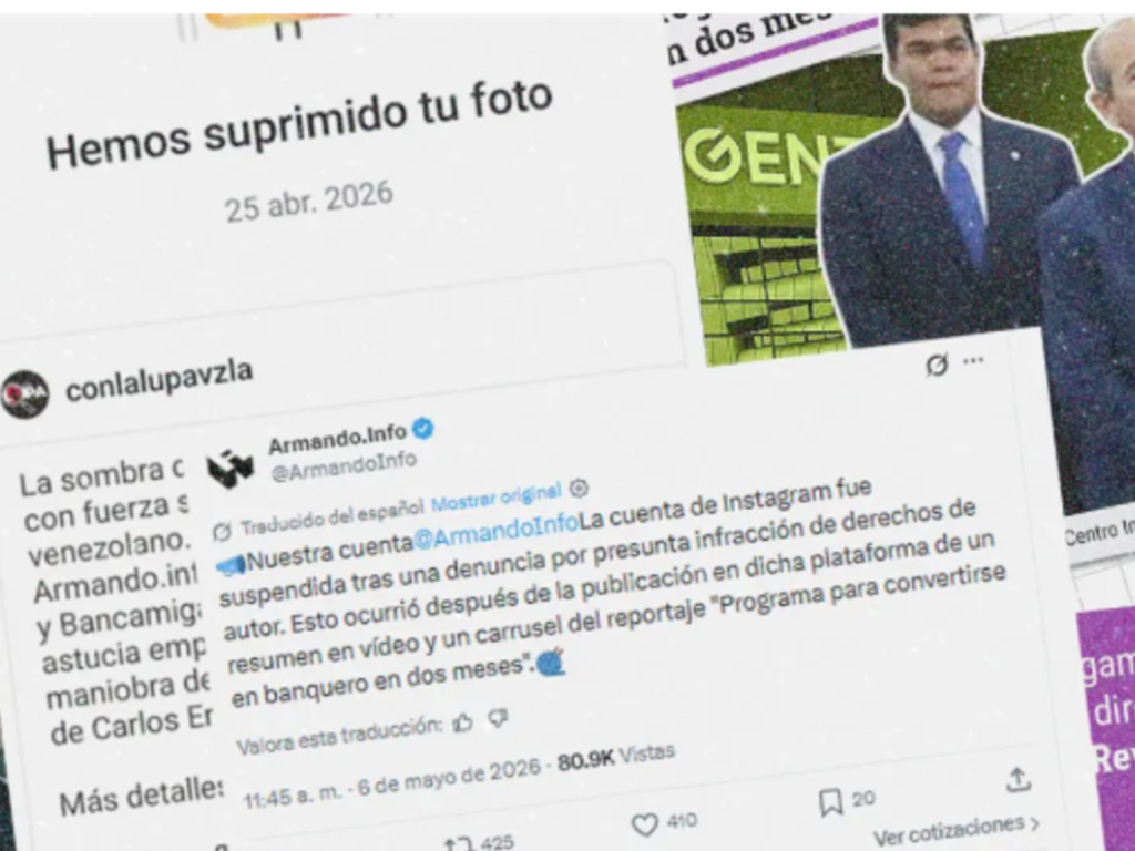 Reclamos por derechos de autor: la vía para tumbar publicaciones sobre José Elarba y Carlos Erik Malpica Flores