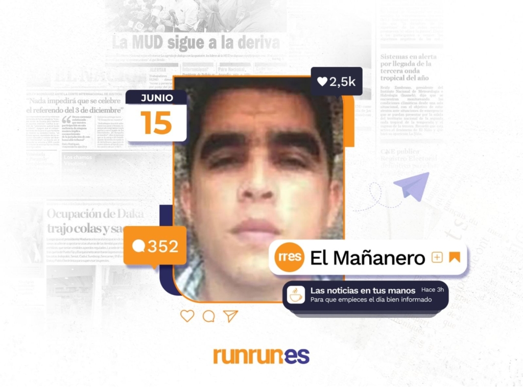 El Mañanero del 15 de junio