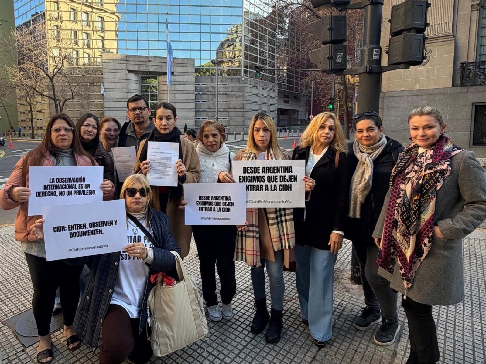 Clamor internacional por los presos políticos: Impulsan camp