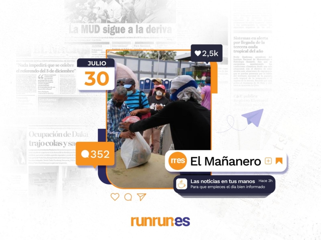 El Mañanero del 30 de julio: Casos de hepatitis A y diarreas aumentaron después de los terremotos