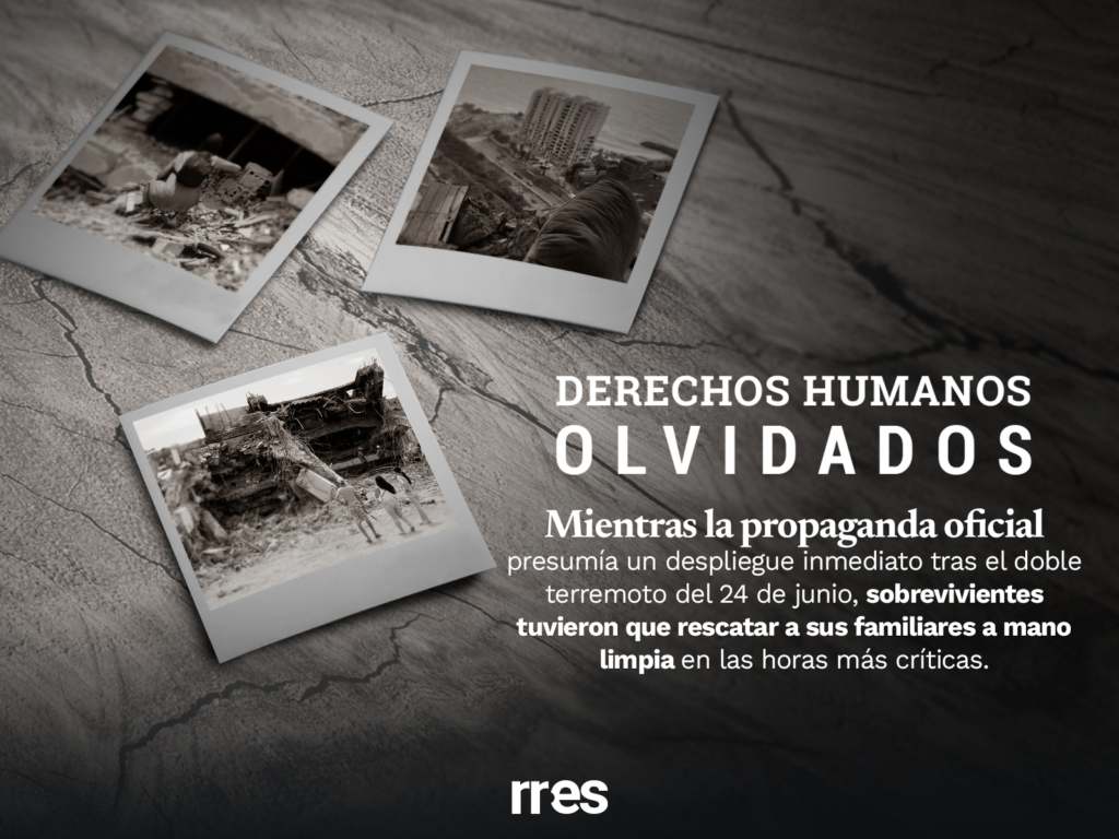 La gente tuvo que suplir la ausencia del Estado en las horas más críticas posterremotos