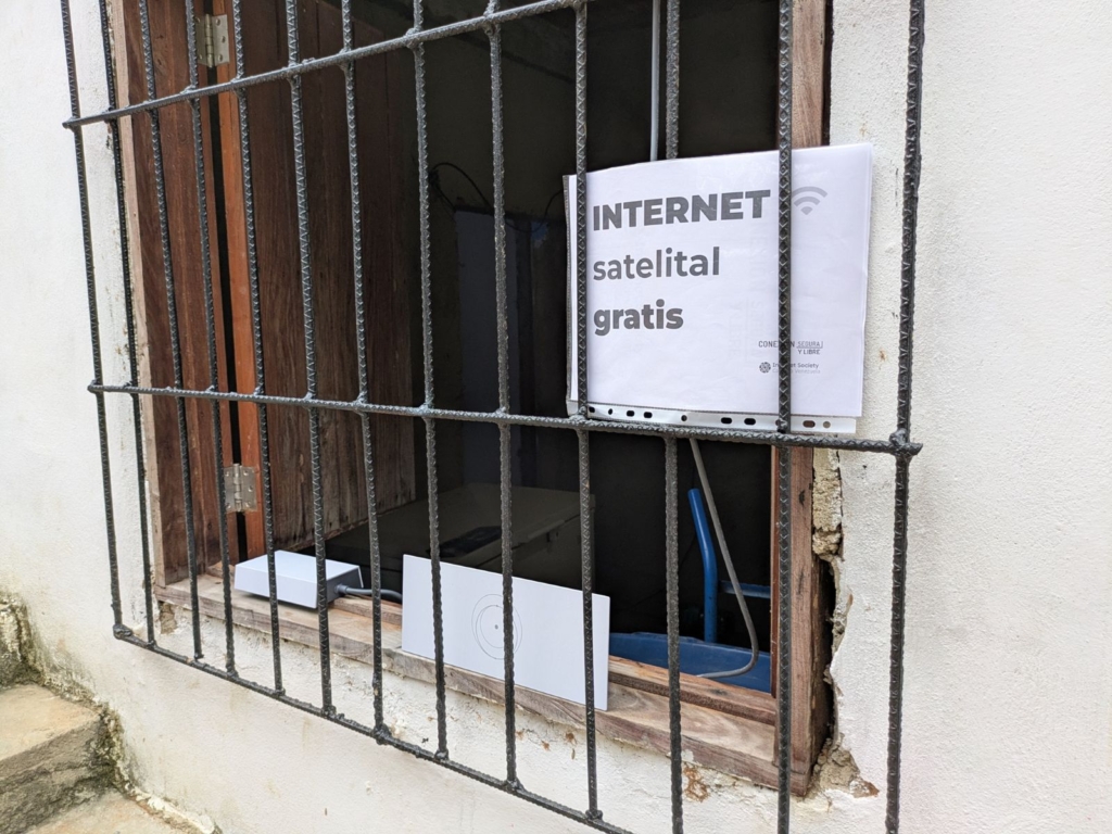 Conexión Segura e ISOC llevan internet satelital a zonas afectadas por los sismos